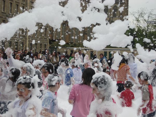 Fiesta de la espuma